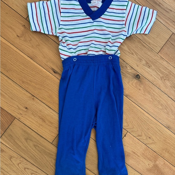 6 pc Vintage 1980’s 2pc snap Pajama sets size 2t - Picture 7 of 7